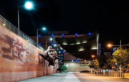 Vial Aparcamientos_Exteriores Parking C.C. Luz del Tajo (Toledo)